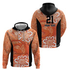 Australian Scorchers Cricket Custom Hoodie Minimalism Aboriginal
