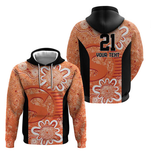 Australian Scorchers Cricket Custom Hoodie Minimalism Aboriginal