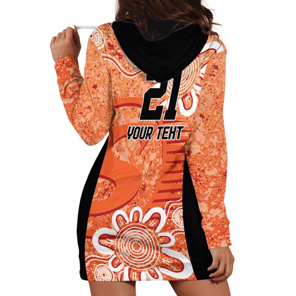 Australian Scorchers Cricket Custom Hoodie Dress Minimalism Aboriginal