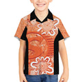 Australian Scorchers Cricket Custom Kid Hawaiian Shirt Minimalism Aboriginal