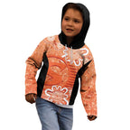 Australian Scorchers Cricket Custom Kid Hoodie Minimalism Aboriginal