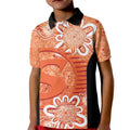 Australian Scorchers Cricket Custom Kid Polo Shirt Minimalism Aboriginal