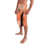 Australian Scorchers Cricket Custom Lavalava Minimalism Aboriginal