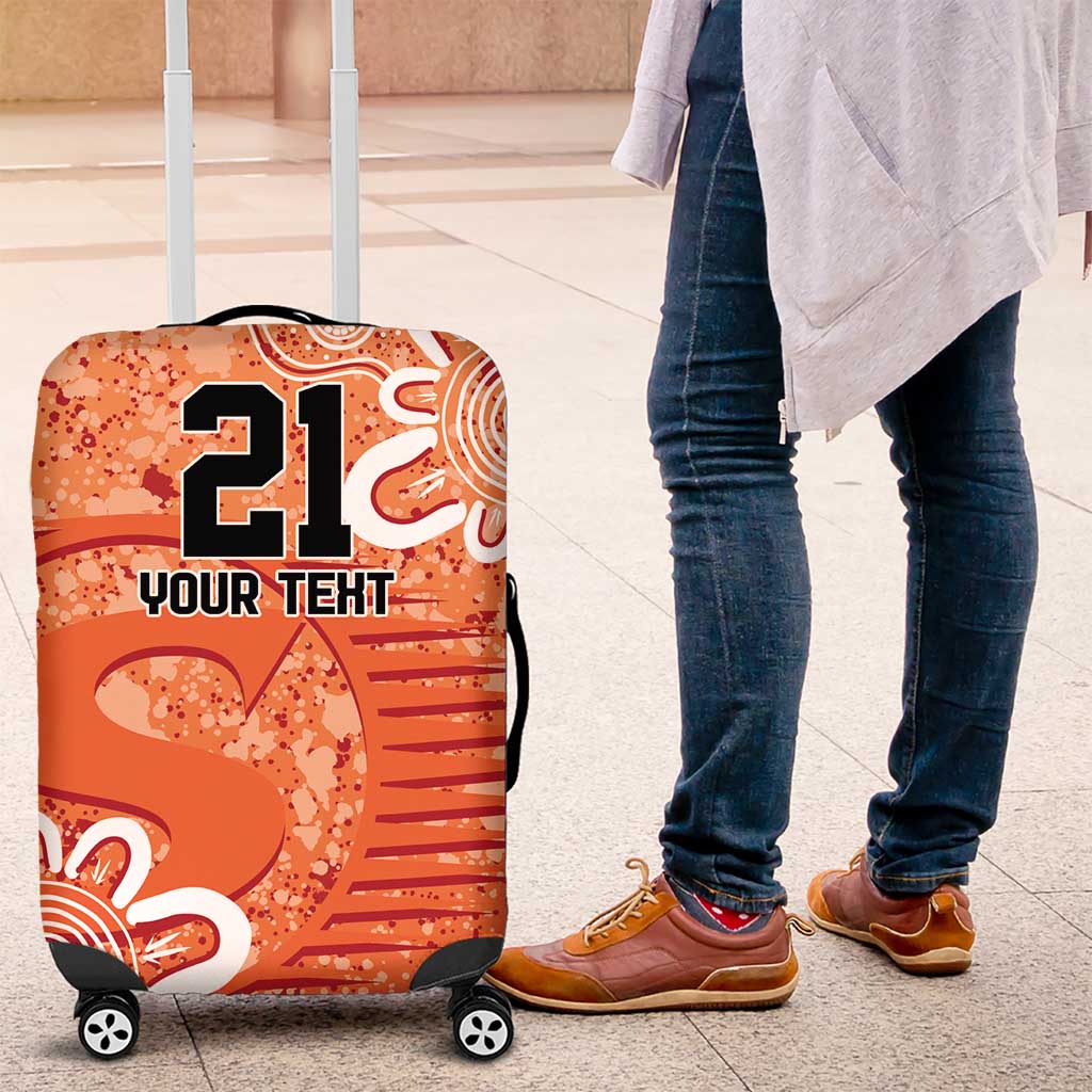 Australian Scorchers Cricket Custom Luggage Cover Minimalism Aboriginal