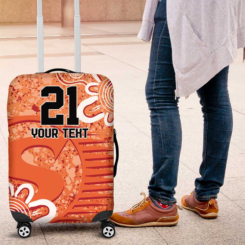 Australian Scorchers Cricket Custom Luggage Cover Minimalism Aboriginal