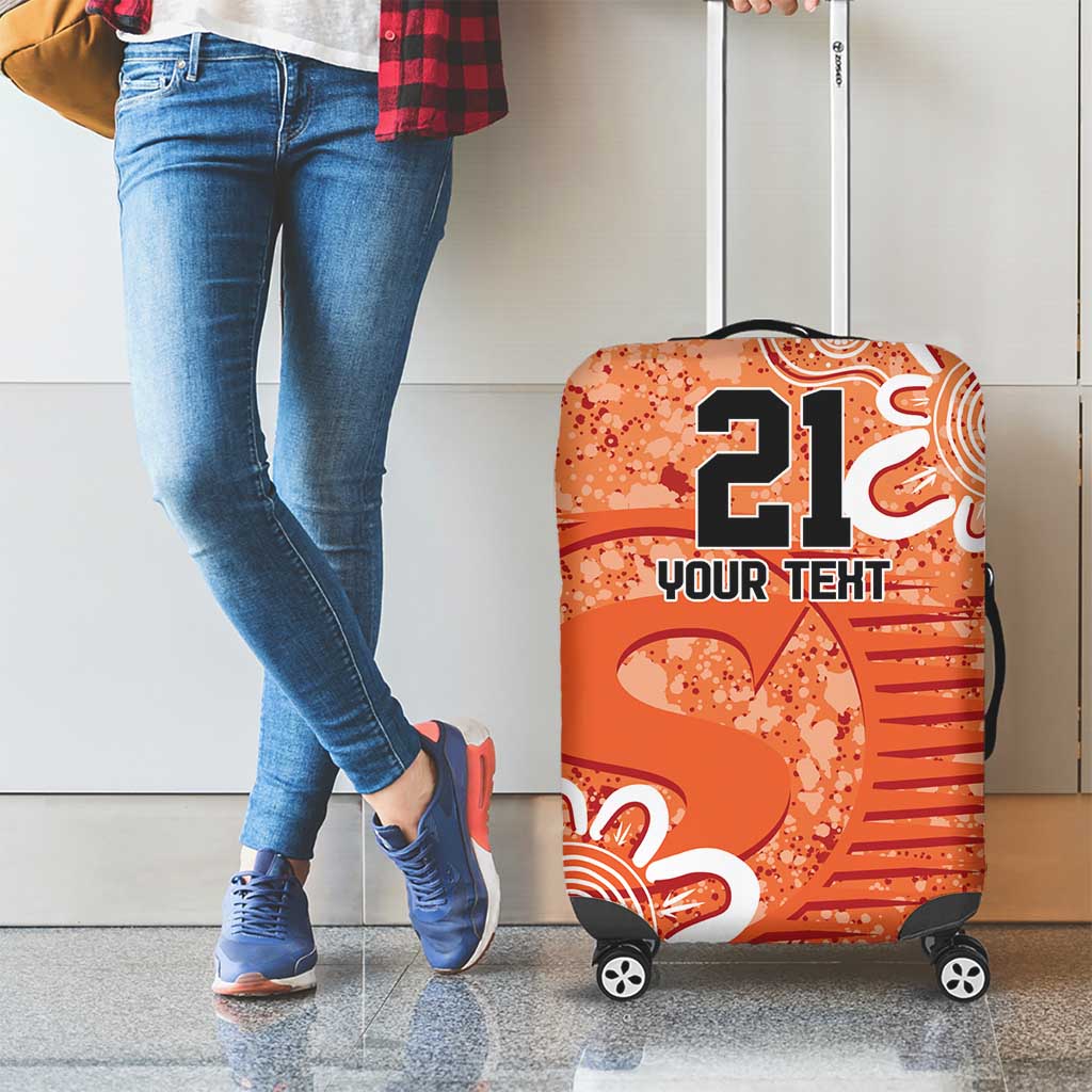 Australian Scorchers Cricket Custom Luggage Cover Minimalism Aboriginal