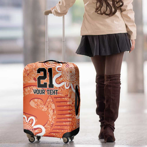 Australian Scorchers Cricket Custom Luggage Cover Minimalism Aboriginal