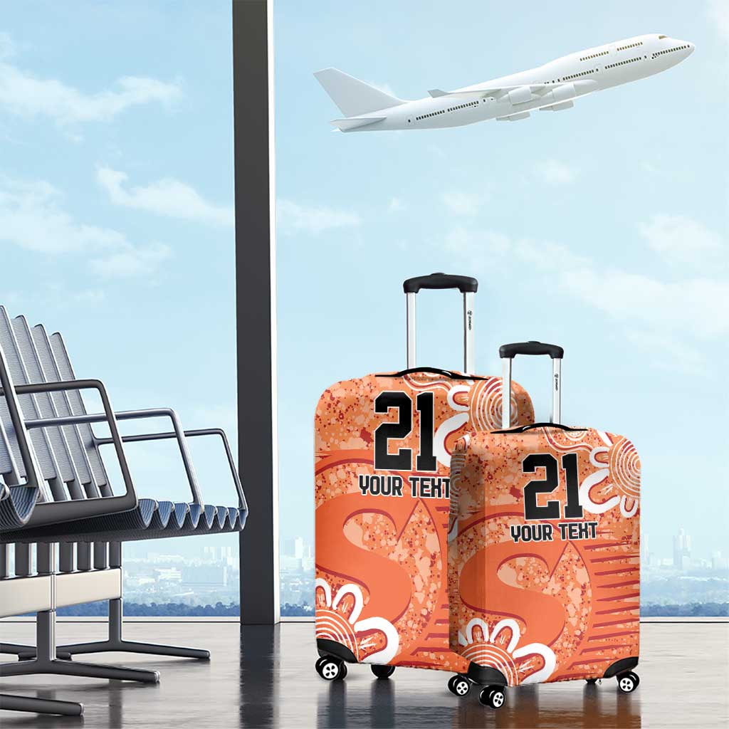 Australian Scorchers Cricket Custom Luggage Cover Minimalism Aboriginal