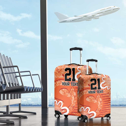 Australian Scorchers Cricket Custom Luggage Cover Minimalism Aboriginal