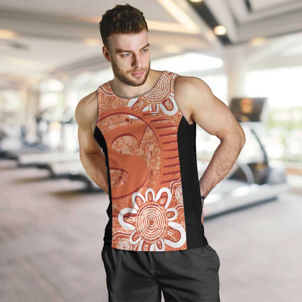 Australian Scorchers Cricket Custom Men Tank Top Minimalism Aboriginal