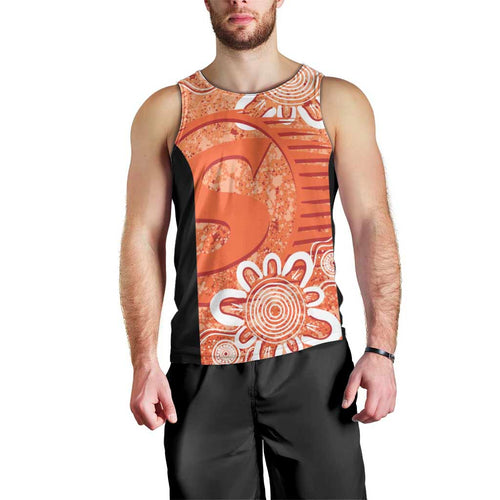 Australian Scorchers Cricket Custom Men Tank Top Minimalism Aboriginal