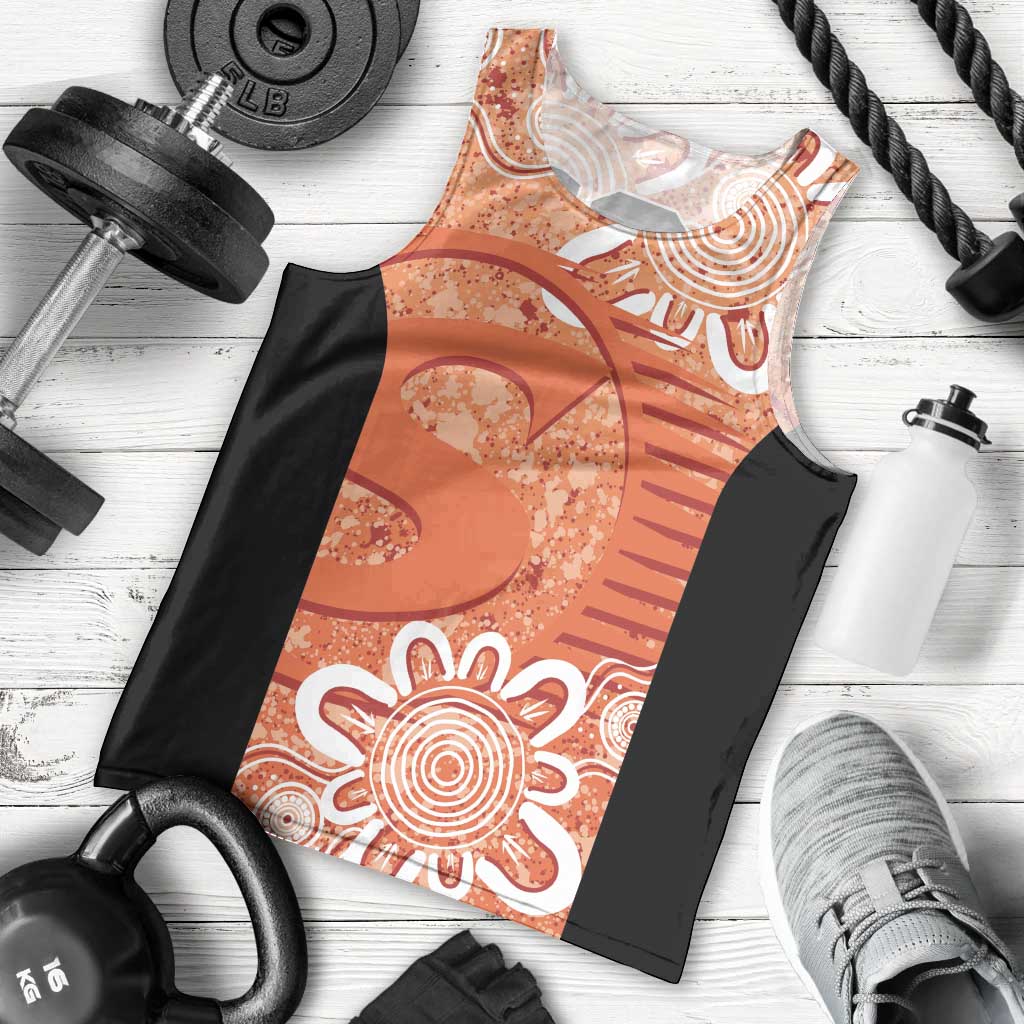 Australian Scorchers Cricket Custom Men Tank Top Minimalism Aboriginal