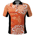 Australian Scorchers Cricket Custom Polo Shirt Minimalism Aboriginal