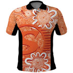 Australian Scorchers Cricket Custom Polo Shirt Minimalism Aboriginal