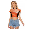 Australian Scorchers Cricket Custom Raglan Cropped T Shirt Minimalism Aboriginal