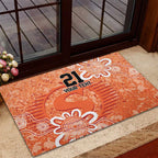 Australian Scorchers Cricket Custom Rubber Doormat Minimalism Aboriginal