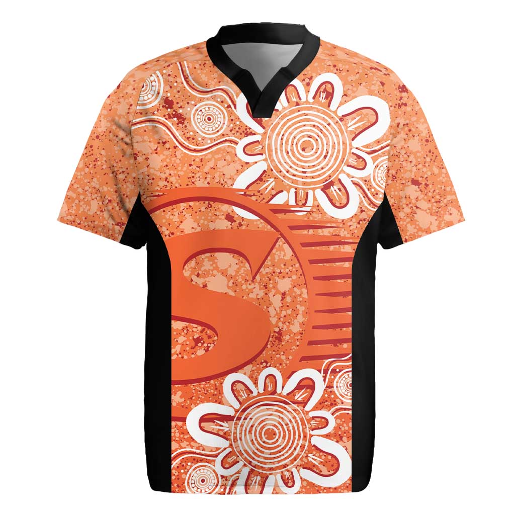 Australian Scorchers Cricket Custom Rugby Jersey Minimalism Aboriginal