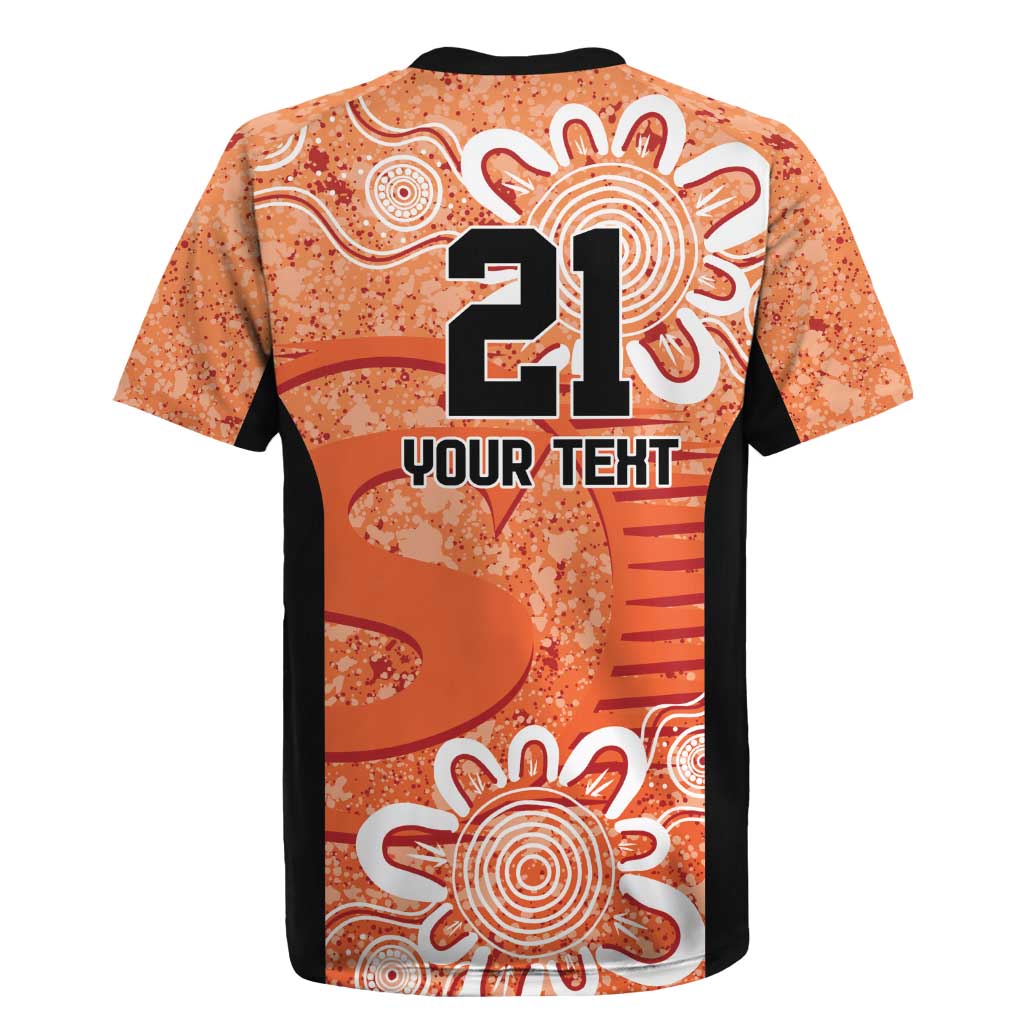 Australian Scorchers Cricket Custom Rugby Jersey Minimalism Aboriginal