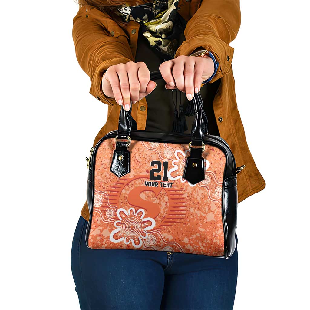 Australian Scorchers Cricket Custom Shoulder Handbag Minimalism Aboriginal