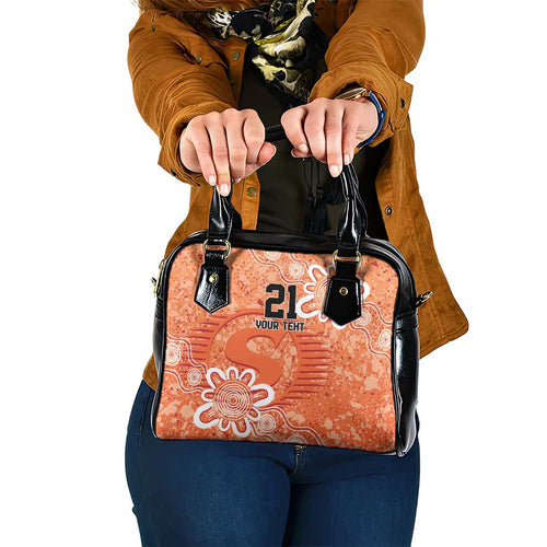 Australian Scorchers Cricket Custom Shoulder Handbag Minimalism Aboriginal