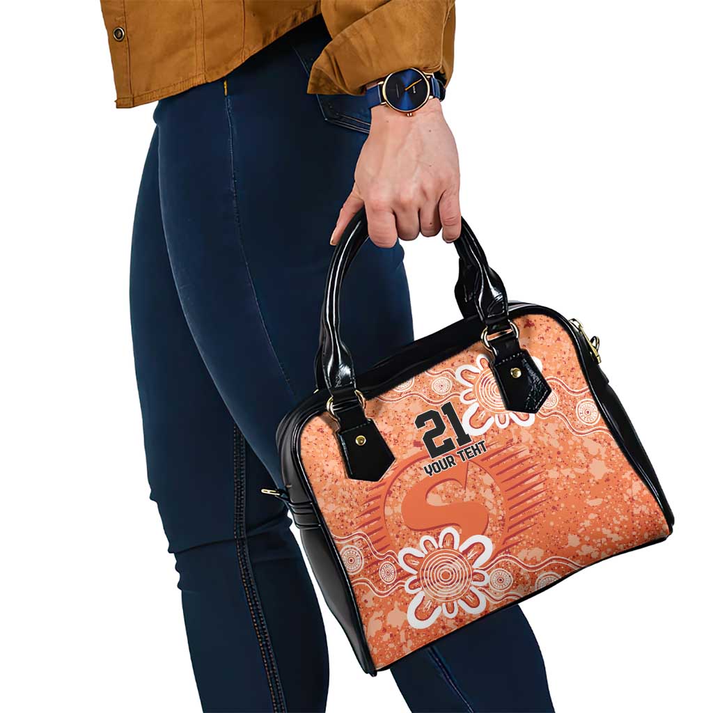 Australian Scorchers Cricket Custom Shoulder Handbag Minimalism Aboriginal