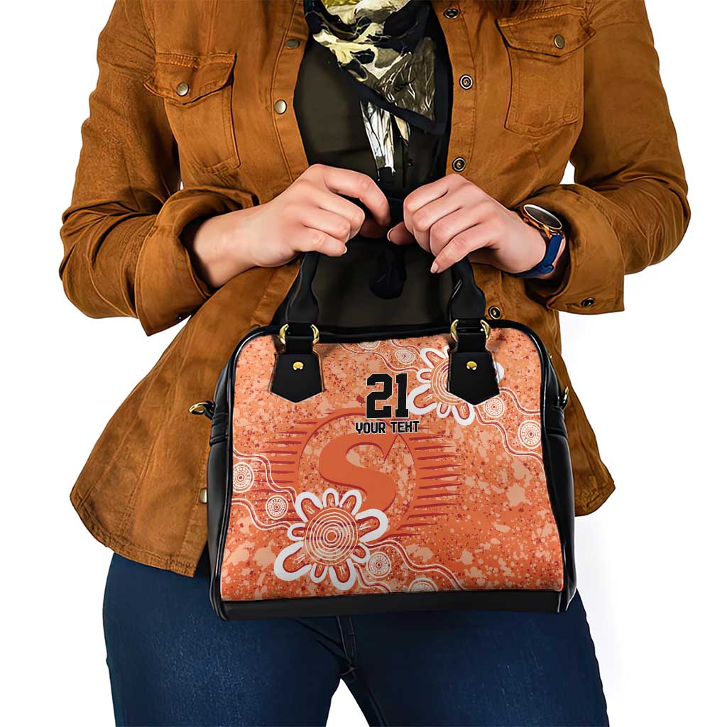 Australian Scorchers Cricket Custom Shoulder Handbag Minimalism Aboriginal