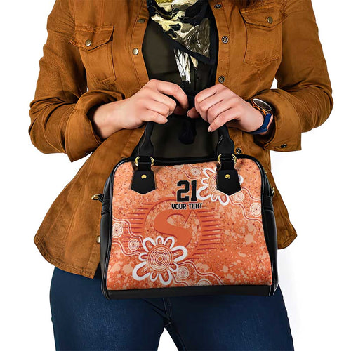 Australian Scorchers Cricket Custom Shoulder Handbag Minimalism Aboriginal