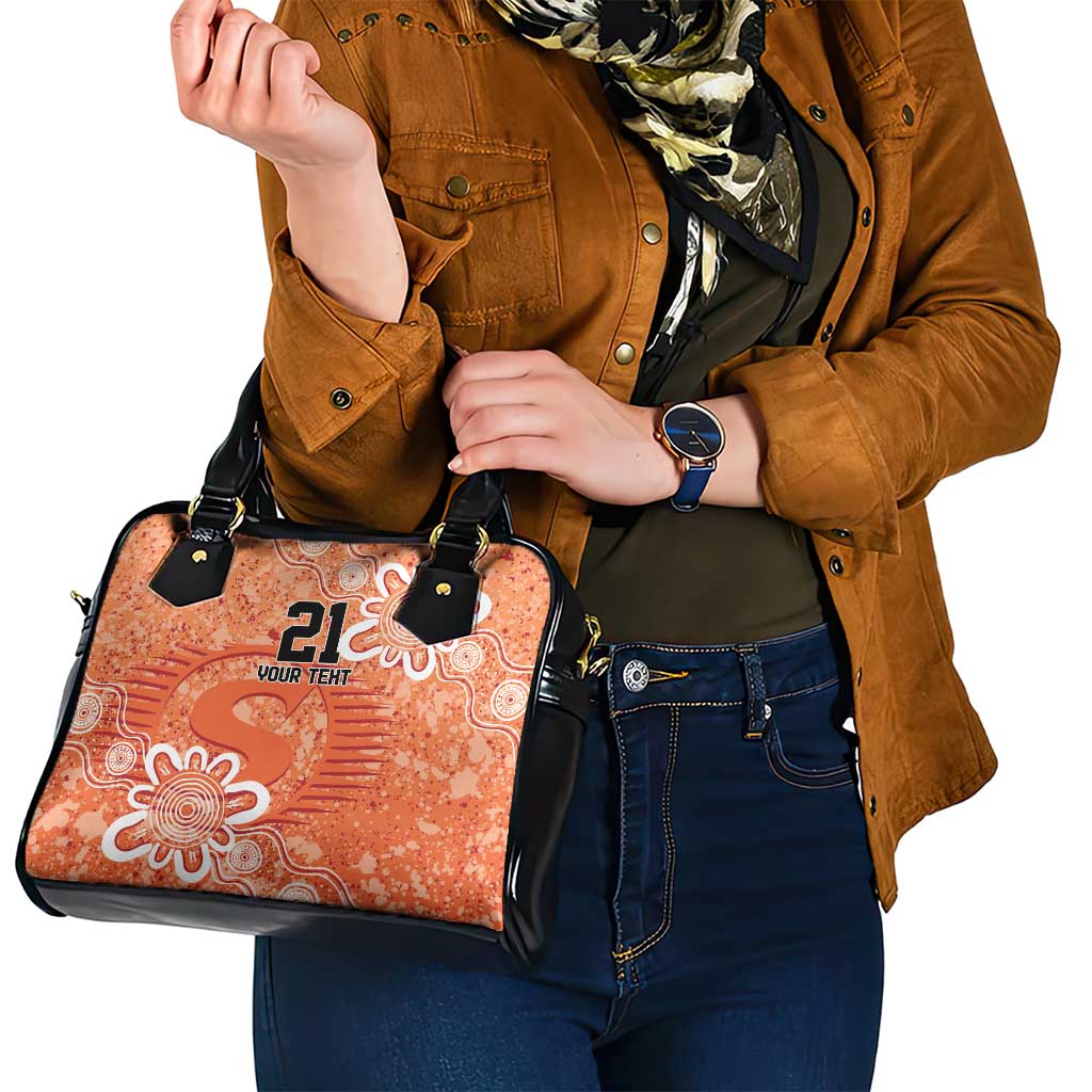 Australian Scorchers Cricket Custom Shoulder Handbag Minimalism Aboriginal