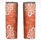 Australian Scorchers Cricket Custom Skinny Tumbler Minimalism Aboriginal