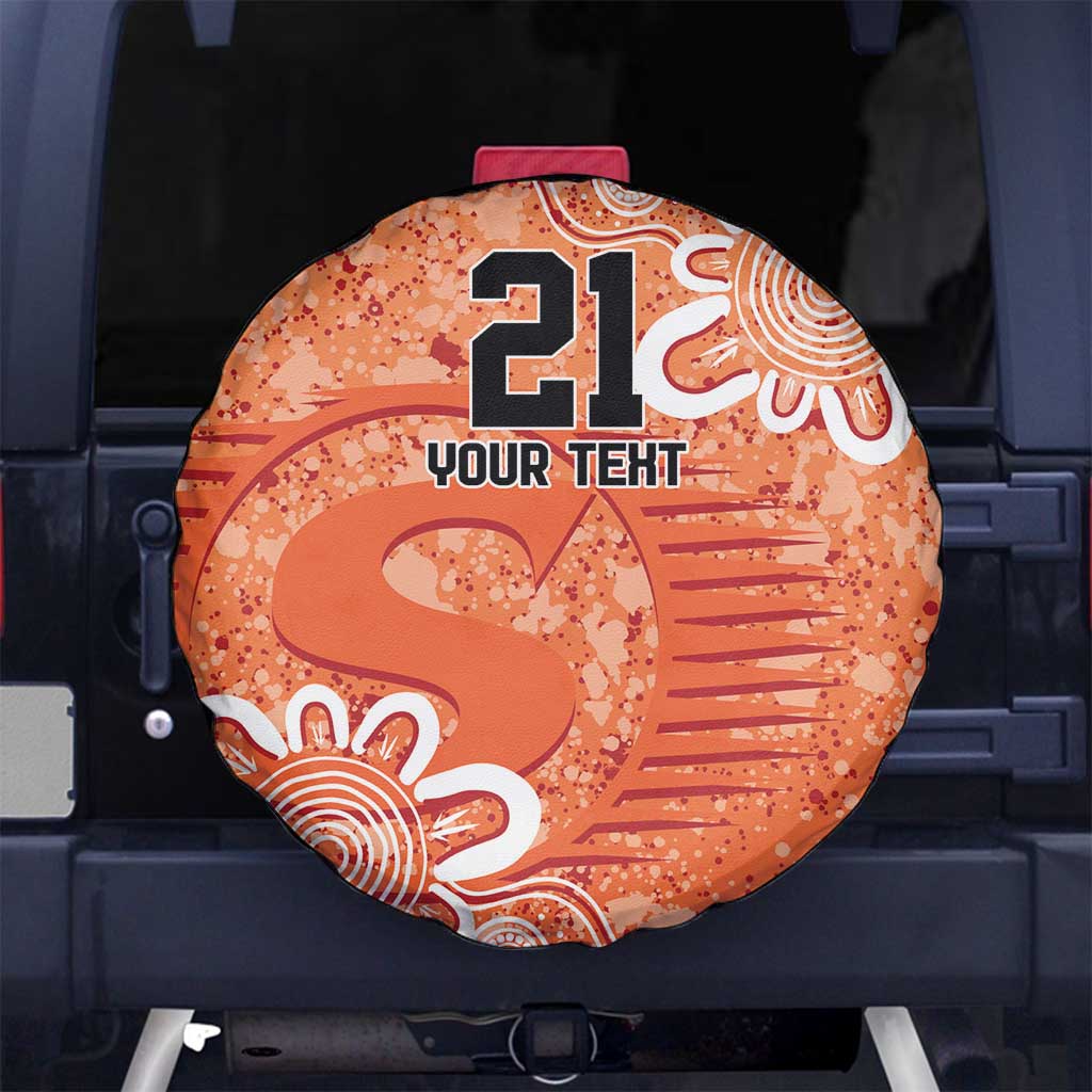 Australian Scorchers Cricket Custom Spare Tire Cover Minimalism Aboriginal