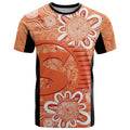 Australian Scorchers Cricket Custom T Shirt Minimalism Aboriginal