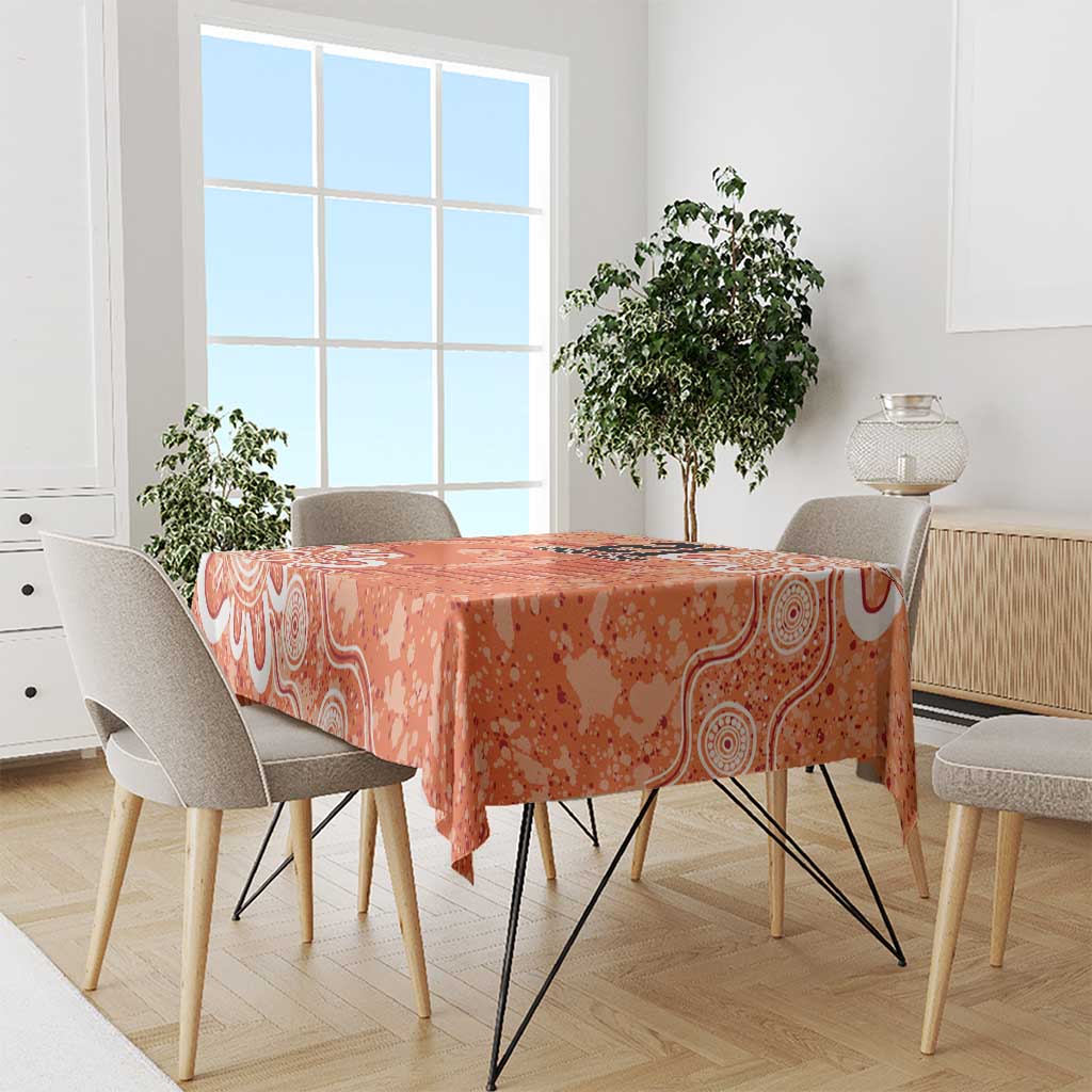 Australian Scorchers Cricket Custom Tablecloth Minimalism Aboriginal