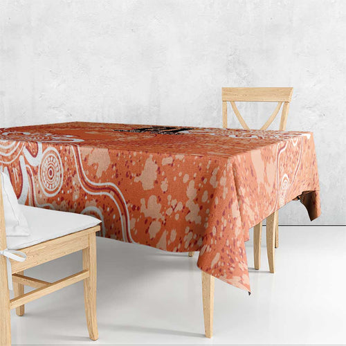 Australian Scorchers Cricket Custom Tablecloth Minimalism Aboriginal