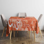 Australian Scorchers Cricket Custom Tablecloth Minimalism Aboriginal