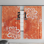Australian Scorchers Cricket Custom Window Curtain Minimalism Aboriginal