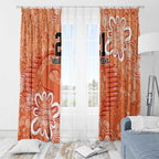 Australian Scorchers Cricket Custom Window Curtain Minimalism Aboriginal