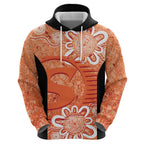 Australian Scorchers Cricket Custom Zip Hoodie Minimalism Aboriginal