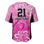 Australian Sixers Cricket Custom Baseball Jersey Minimalism Aboriginal