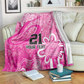 Australian Sixers Cricket Custom Blanket Minimalism Aboriginal