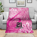 Australian Sixers Cricket Custom Blanket Minimalism Aboriginal