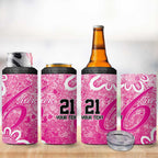 Australian Sixers Cricket Custom 4 in 1 Can Cooler Tumbler Minimalism Aboriginal