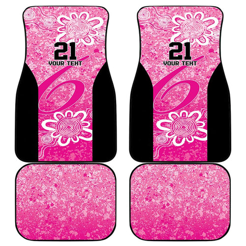 Australian Sixers Cricket Custom Car Mats Minimalism Aboriginal