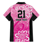 Australian Sixers Cricket Custom Family Matching Mermaid Dress and Hawaiian Shirt Minimalism Aboriginal