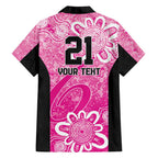 Australian Sixers Cricket Custom Family Matching Tank Maxi Dress and Hawaiian Shirt Minimalism Aboriginal