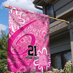 Australian Sixers Cricket Custom Garden Flag Minimalism Aboriginal