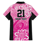 Australian Sixers Cricket Custom Hawaiian Shirt Minimalism Aboriginal