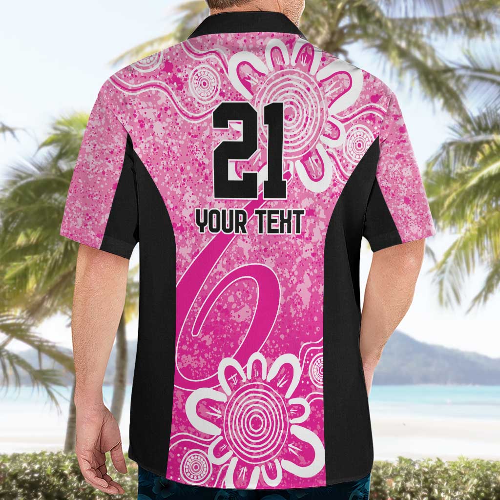 Australian Sixers Cricket Custom Hawaiian Shirt Minimalism Aboriginal