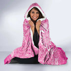 Australian Sixers Cricket Custom Hooded Blanket Minimalism Aboriginal