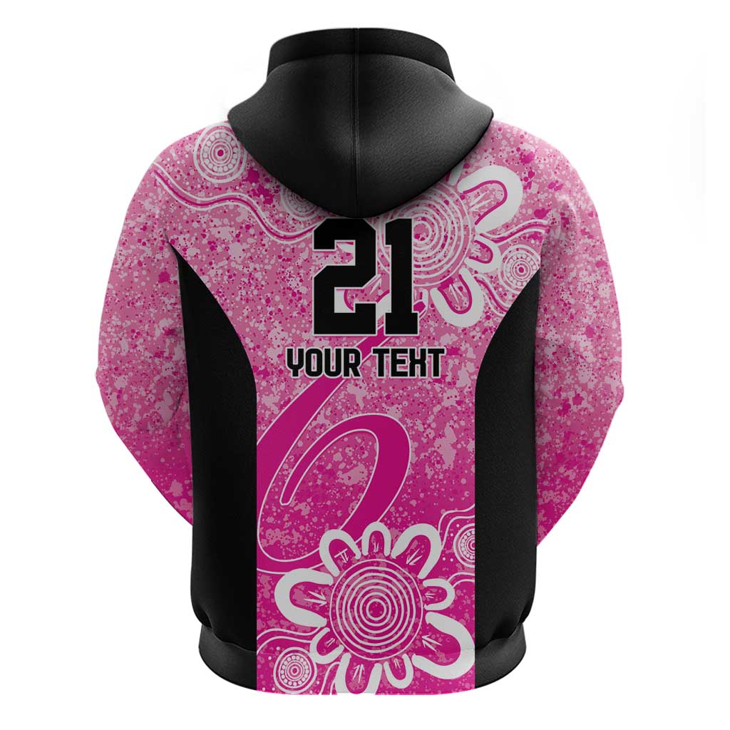 Australian Sixers Cricket Custom Hoodie Minimalism Aboriginal
