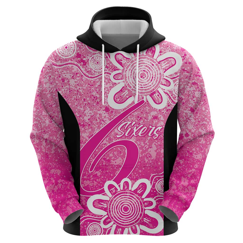 Australian Sixers Cricket Custom Hoodie Minimalism Aboriginal